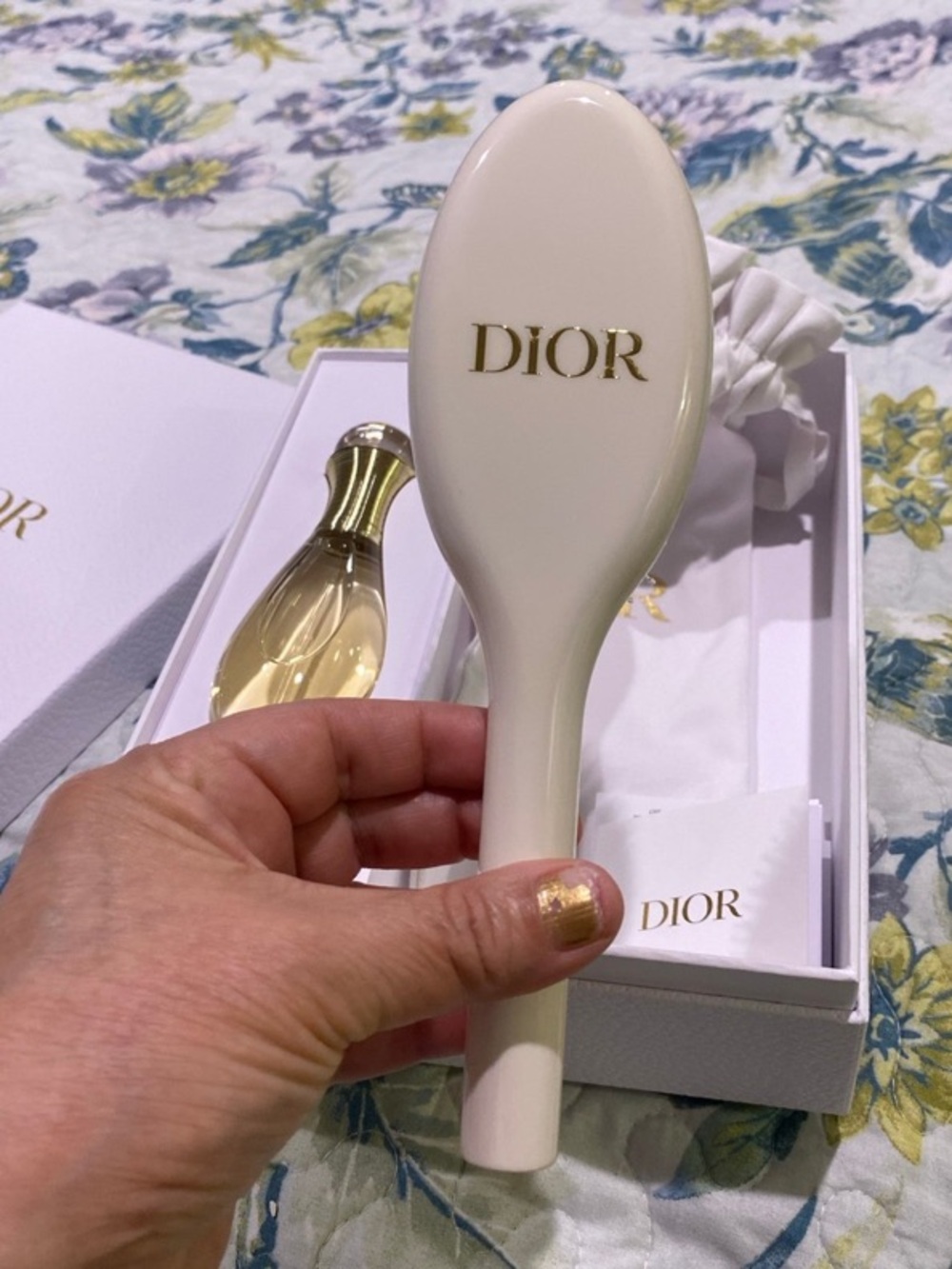 Dior J’adore Hair Mist with Hair Brush Set-NIB - Picture 3 of 12